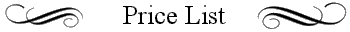 Price List