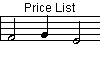 Price List